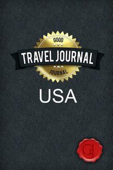 Paperback Travel Journal USA Book