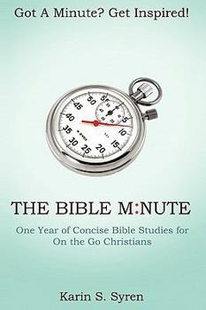 Paperback The Bible Minute Book