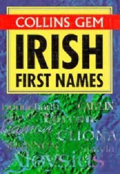 Paperback Irish First Names Book