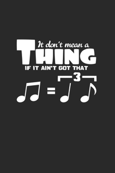 Ain't got that: 6x9 Jazz(Music | blank with numbers paper | notebook | notes