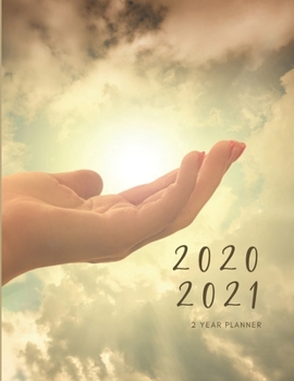 2020-2021 2 Year Planner God Monthly Calendar Goals Agenda Schedule Organizer: 24 Months Calendar; Appointment Diary Journal With Address Book, Password Log, Notes, Julian Dates & Inspirational Quotes