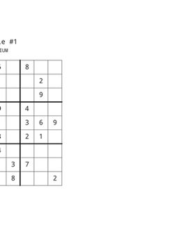 Paperback Sudoku Book To Solve: 80 Sudoku Puzzles With Solutions, Daily Sudoku Puzzles, Medium Level Sudoku Book With Solutions, Sudoku One Puzzle Per Book