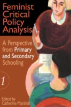 Paperback Feminist Critical Policy Analysis I Book