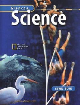 Hardcover Glencoe Science Level Blue Book