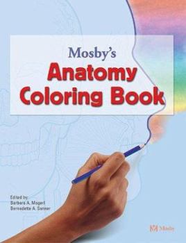 Paperback Mosby's Anatomy Coloring Book