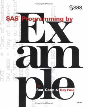 Paperback SAS Programming by Example Book