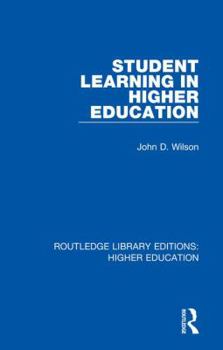 Hardcover Student Learning in Higher Education Book