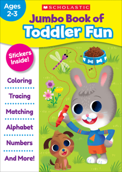 Paperback Jumbo Book of Toddler Fun Book