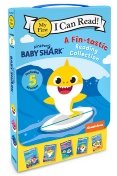 Paperback Baby Shark: A Fin-Tastic Reading Collection 5-Book Box Set: Baby Shark and the Balloons, Baby Shark and the Magic Wand, the Shark Tooth Fairy, Little Book