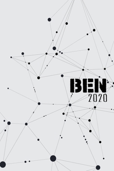 Terminkalender 2020: Für Ben personalisierter Taschenkalender und Tagesplaner ca DIN A5 | 376 Seiten | 1 Seite pro Tag | Tagebuch | Wochenplaner (German Edition)