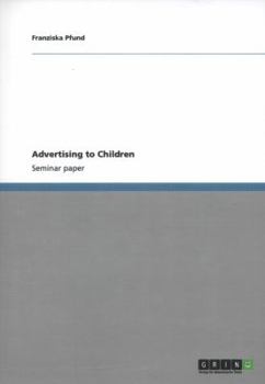 Paperback Advertising to Children Book