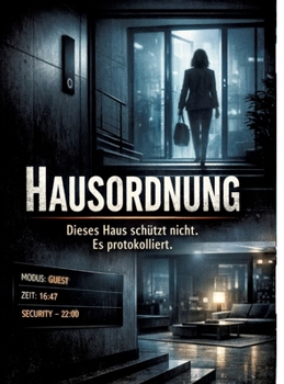 Hausordnung: Dieses Haus schützt nicht. Es protokolliert. (German Edition)