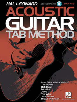 Paperback Hal Leonard Acoustic Guitar Tab Method - Book 2 Book