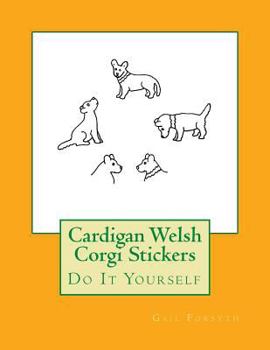 Paperback Cardigan Welsh Corgi Stickers: Do It Yourself Book