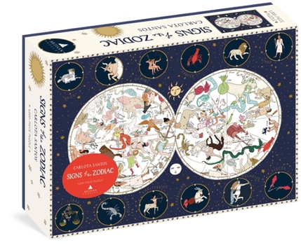 Misc. Signs of the Zodiac 1,000-Piece Puzzle Book