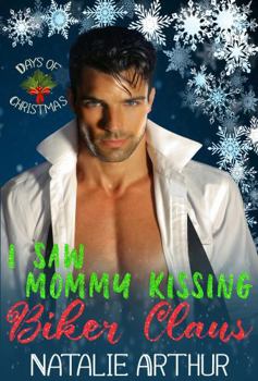 Paperback I Saw Mommy Kissing Biker Claus Book