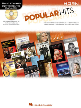 Paperback Popular Hits: Instrumental Play-Along for Horn Book