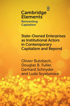 Paperback State-Owned Enterprises as Institutional Actors in Contemporary Capitalism and Beyond Book