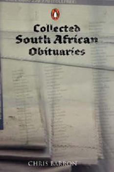 Hardcover Collected South African Obituaries Book