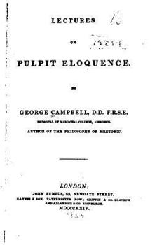 Paperback Lectures on Pulpit Eloquence Book