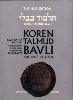 Hardcover Koren Talmud Bavli, Vol. 28: Bava Batra Part 2, Noe Color, Hebrew/English Book