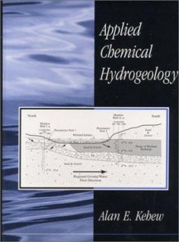 Paperback Applied Chemical Hydrogeology Book