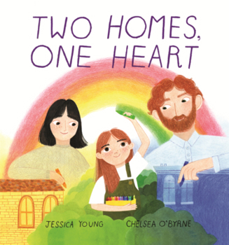 Library Binding Two Homes, One Heart Book