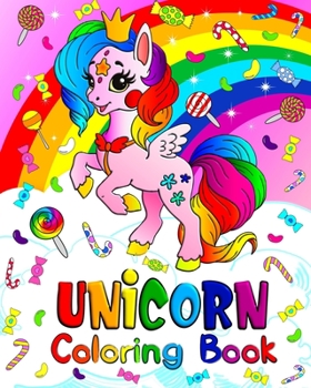 Paperback Unicorn Coloring Book: Magic Coloring Book For Children From 4-8 Years Book