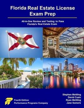 Paperback Florida Real Estate License Exam Prep: All-in-One Review and Testing to Pass Florida's Real Estate Exam Book