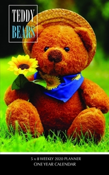 Paperback Teddy Bears 5 x 8 Weekly 2020 Planner: One Year Calendar Book