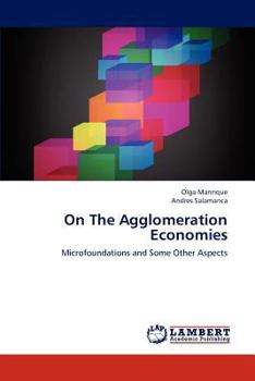 Paperback On the Agglomeration Economies Book