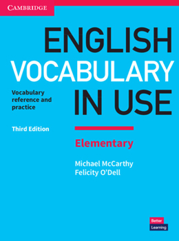 Paperback English Vocabulary in Use Elementary Book with Answers: Vocabulary Reference and Practice Book
