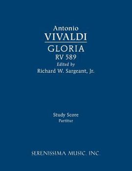 Paperback Gloria, RV 589: Study score [Latin] Book