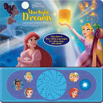 Board book Disney Princess: Starlight Dreams Good Night Starlight Projector Sound Book [With Battery] Book