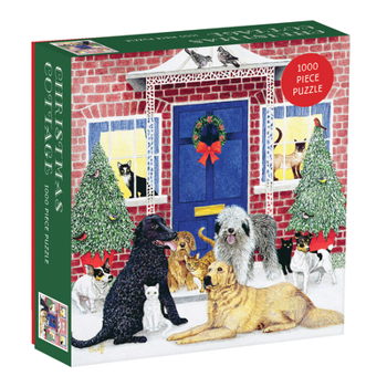 Misc. Christmas Cottage Square Boxed 1000 Piece Puzzle Book