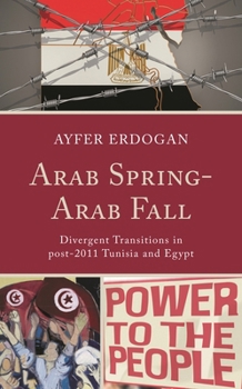 Paperback Arab Spring-Arab Fall: Divergent Transitions in Post-2011 Tunisia and Egypt Book