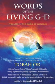 Hardcover Words of the Living G-D, Volume 1: The Book of Genesis Book