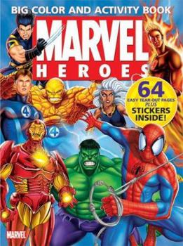 Marvel Heroes Big Color & Activity Book With Stickers