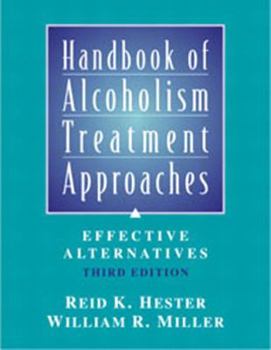 Hardcover Handbook of Alcoholism Treatment Approaches Book