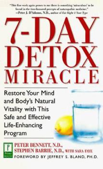 Paperback 7-Day Detox Miracle Book