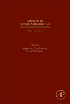 Hardcover Advances in Applied Mechanics: Volume 53 Book