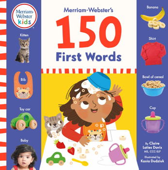 Board book Merriam-Webster's 150 First Words Book