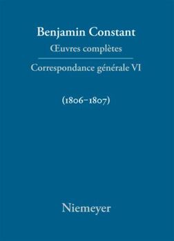 Hardcover Correspondance générale 1806–1807 (French Edition) [French] Book