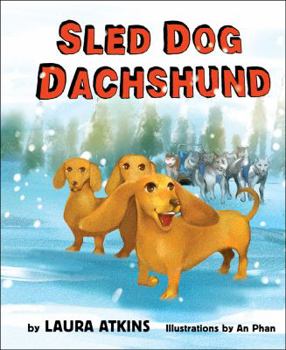 Hardcover Sled Dog Dachshund Book