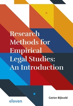 Hardcover Research Methods for Empirical Legal Studies: An Introduction Book