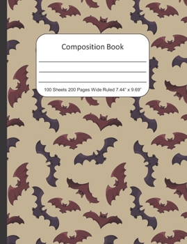 Composition Book Wide Rule: Journal Notebook for School Home or Work