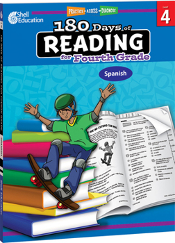 Paperback 180 Days of Reading for Fourth Grade (Spanish) [Spanish] Book