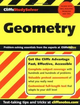 Paperback CliffsStudySolver Geometry Book
