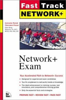 Paperback Network+ Exam Fast Track Book