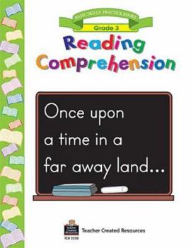 Paperback Reading Comprehension, Grade 3 Book